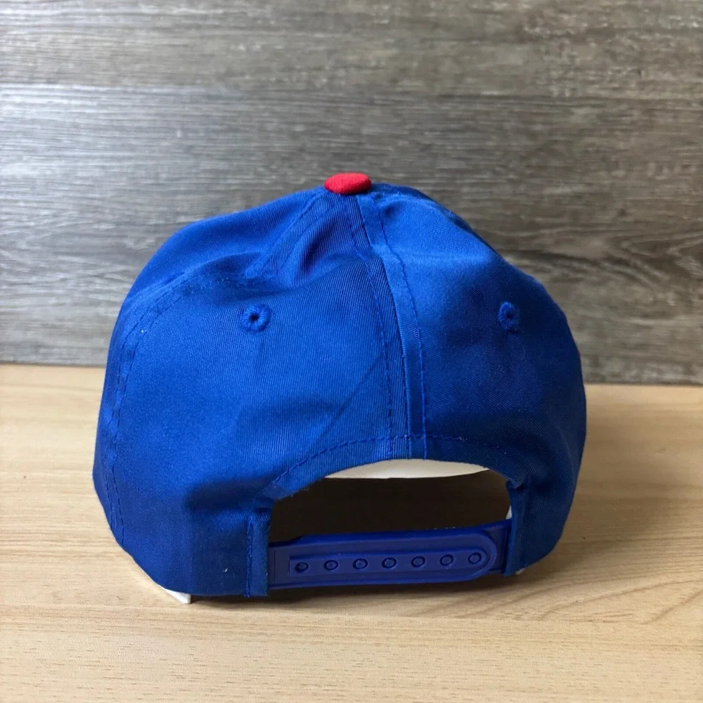 Vintage Chicago Cubs Hat‎ Cap Snap Back S/M Blue MLB Baseball Outdoor Cap
